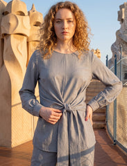 Pret - Moven - Knot Waist Co-ord set - Grey