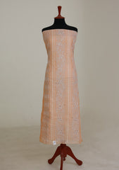 Formals - Riwaj - Fancy 26 - Ari & Mukesh Work - 2 Pcs - D#01 - Peach