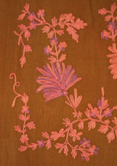 Ari Work Pashmina Scarf D - 16 - Brown