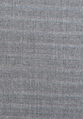 Scabal Pure Worsted Cashmere Wool Fabric - Dark Grey