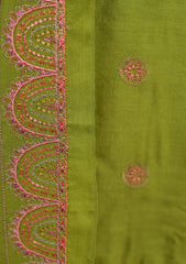 Winter - Riwaj - Pashmina Embroidered Suit - Edit 25 - D#57 - P Green