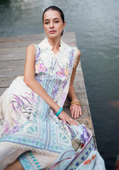 Lawn - Roheenaz - Garden Veil - Printed 25 - RGV#01-A - Bloom Glimmer