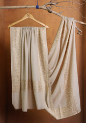 Pashmina Ari Work Border Shawl D#03 - Skin 1