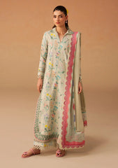 Lawn - Afrozeh - Haze - Summer Edit 26 - Sunlaced Green