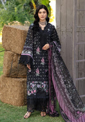 Lawn - Elaf Premium - Chikankari Prints 26 - ERC-7A - ARZO