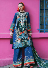 Lawn - Mushq - Hemline - La Dolce - Prints Vol-2 - HUN25#08B - LIFE OF IRISES