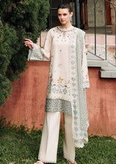 Lawn - Cross Stitch - Eid Edit-II - LWN#0216 - SUBTLE BEIGE