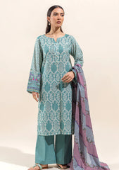 Lawn - Beechtree - Summer Unstitched - BT1S24U26 - Dusky Teal