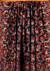 Pashmina Embroidered Jaaldar Shawl D#03 - Black 1