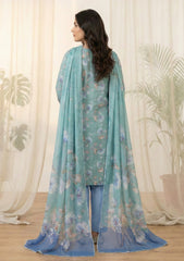 Lawn - Rubaaiyat - Digital Printed 26 - 2 By 2 - D#15 - LS Green