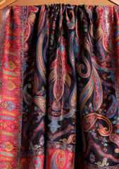 Silk Zari Jamawar Shawl D#37 - Multi