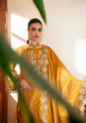 Lawn - Naqsh - Chikankari Festive 26 - D#00206 - Mustard Mark