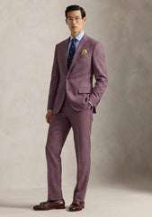 Loro Piana Lightest Aqua Super 150's Wool & Silk Fabric - Burgundi