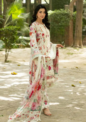 Lawn - Elaf Premium - Signature Embroidered 26 - Vol II - ESG#04A - CLAIRE