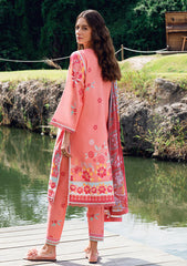 Lawn - Roheenaz - Garden Veil - Printed 25 - RGV#06-B - Berry Glint