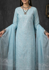 Formals - Riwaj - Fancy 26 - Ari & Mukesh Work - 2 Pcs - D#01 - Ferozi 1