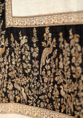 Pashmina Kaani Zari Shawl D - 22 - Skin