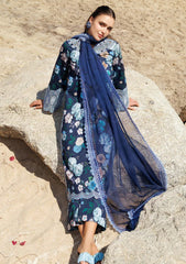 Lawn - Farasha - Aurea - Eid Summer 25 - Floral Blush