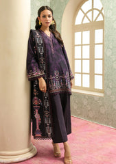 Winter - Sahar - Khaddar/Winter - Unstitched 25 - AW2-25-22 - Plum Noir