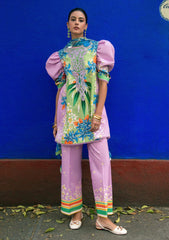 Lawn - Mushq - Hemline - La Dolce - Prints Vol-2 - HUN25#08A - ECSTASY