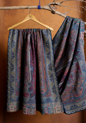 Pashmina Jamawar Shawl D#16 - B Zink