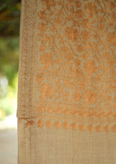 Pashmina Ari Work Shawl D - 221 - Skin