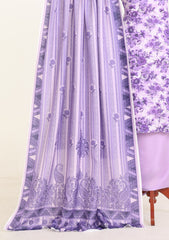 Winter - Rubaaiyat - D Prints - Marina 26 - Wool Shawl - RPM#09 - Purple