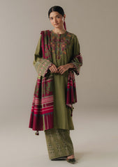 Winter - Coco By Zara Shahjahan - Prints 25 - Drop Five - D#09A - Terracotta Sky