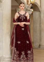 Formals - Noor By Saadia Asad - Handcrafted Velvet 25 - NHCV#04