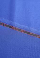 Drago Luxury Cool Micron Super 160's Wool Fabric - R Blue