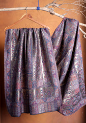 Pashmina Zari Jamawar Shawl D#99 - Multi