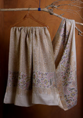 Pashmina Zari Jamawar Shawl D#06 - Skin 2