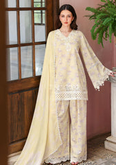 Lawn - Cross Stitch - Eid Edit-II - LWN#0219 - ORCHID FLARE