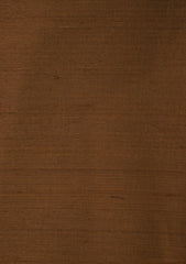 Elite Men Raw Silk Fabric - D Brown