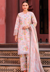 Lawn - Farasha - Aurea - Eid Summer 25 - Peach Glow