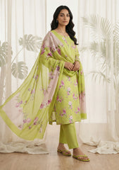 Lawn - Rubaaiyat - R Prints 26 - Volume 3 - D#18 - Lime Green