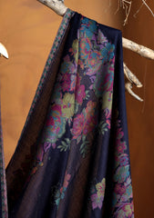 Pashmina Jamawar Shawl D#106 - N Blue