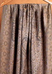 Pashmina Jamawar Shawl D#163 - Brown