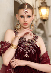 Formals - Noor By Saadia Asad - Handcrafted Velvet 25 - NHCV#04