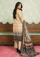 Winter - Sahar - Khaddar/Winter - Unstitched 25 - AW2-25-21 - Ornate Desert