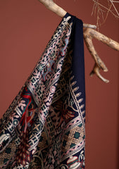 Pashmina Ari Work Scarf D - 22 - N Blue