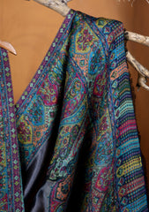 Pashmina Zari Jamawar Shawl D#09 - Black