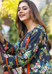 Lawn - Sidra Aleem - Print Series 25 - Black