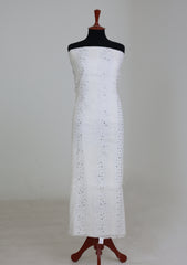 Formals - Riwaj - Fancy 26 - Ari & Mukesh Work - 2 Pcs - D#01 - White 4