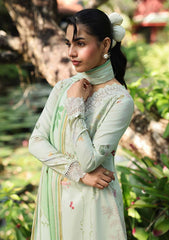 Lawn - Qalamkar - Q Prints - Unstitched 26 - QQL#01-A - Neve