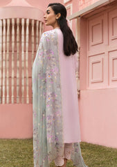 Lawn - Cross Stitch - Unstitched Premium 25 - SOFT PETAL