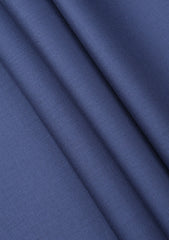 Scabal Super 150's Superior Wool 240 Gr Suiting - Navy Blue