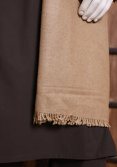 Men Shawls - Wool Shawls - D#01 - L Brown