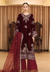 Formals - Noor By Saadia Asad - Handcrafted Velvet 25 - NHCV#04