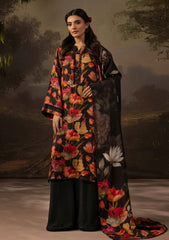 Winter - Riaz Arts - Neelum - Self Jacquard Leather Peach - NL25#03